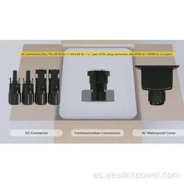 Inverter híbrido de 4.6kW de fase única para energía solar